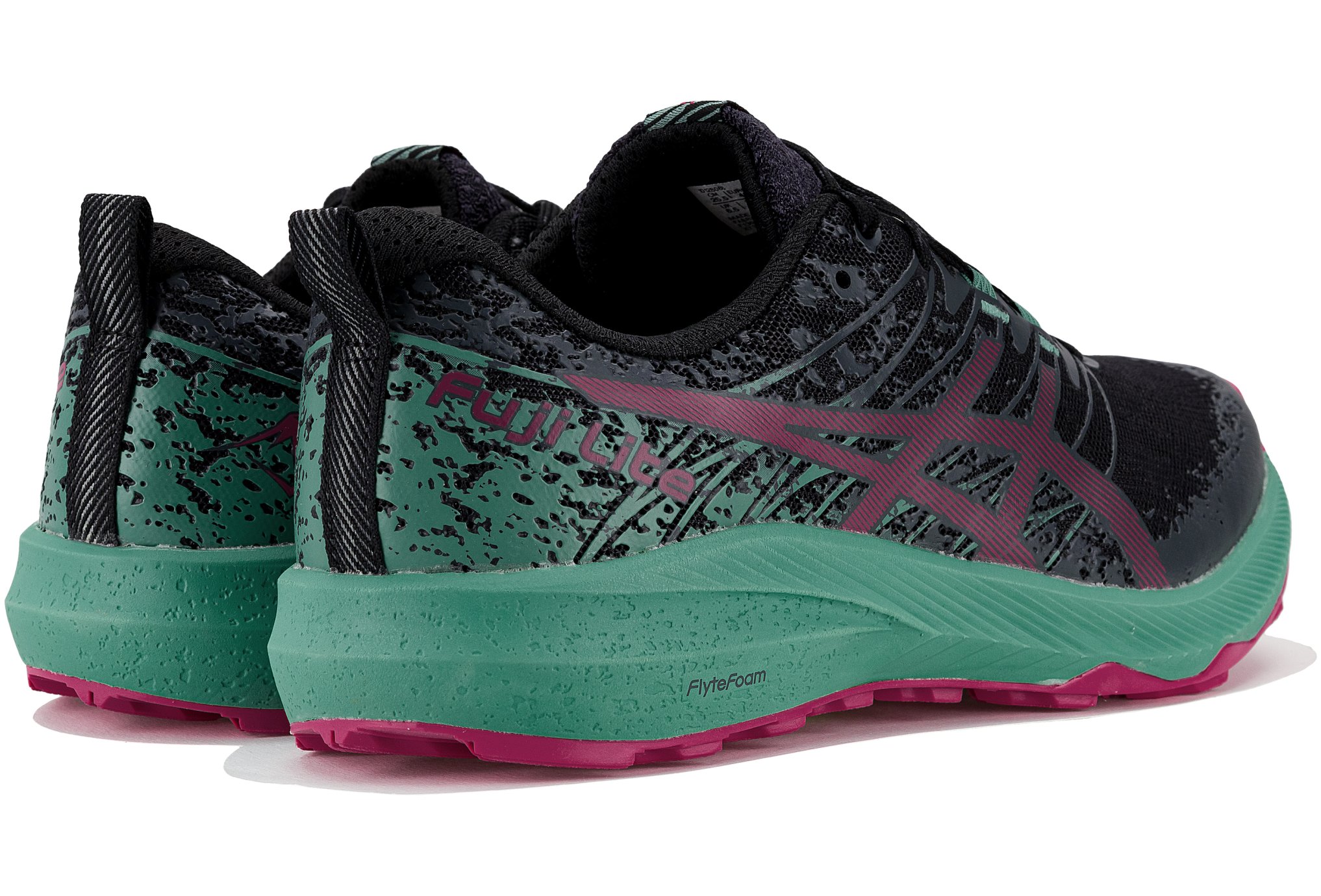 Asics Fuji Lite 2 W femme Noir pas cher