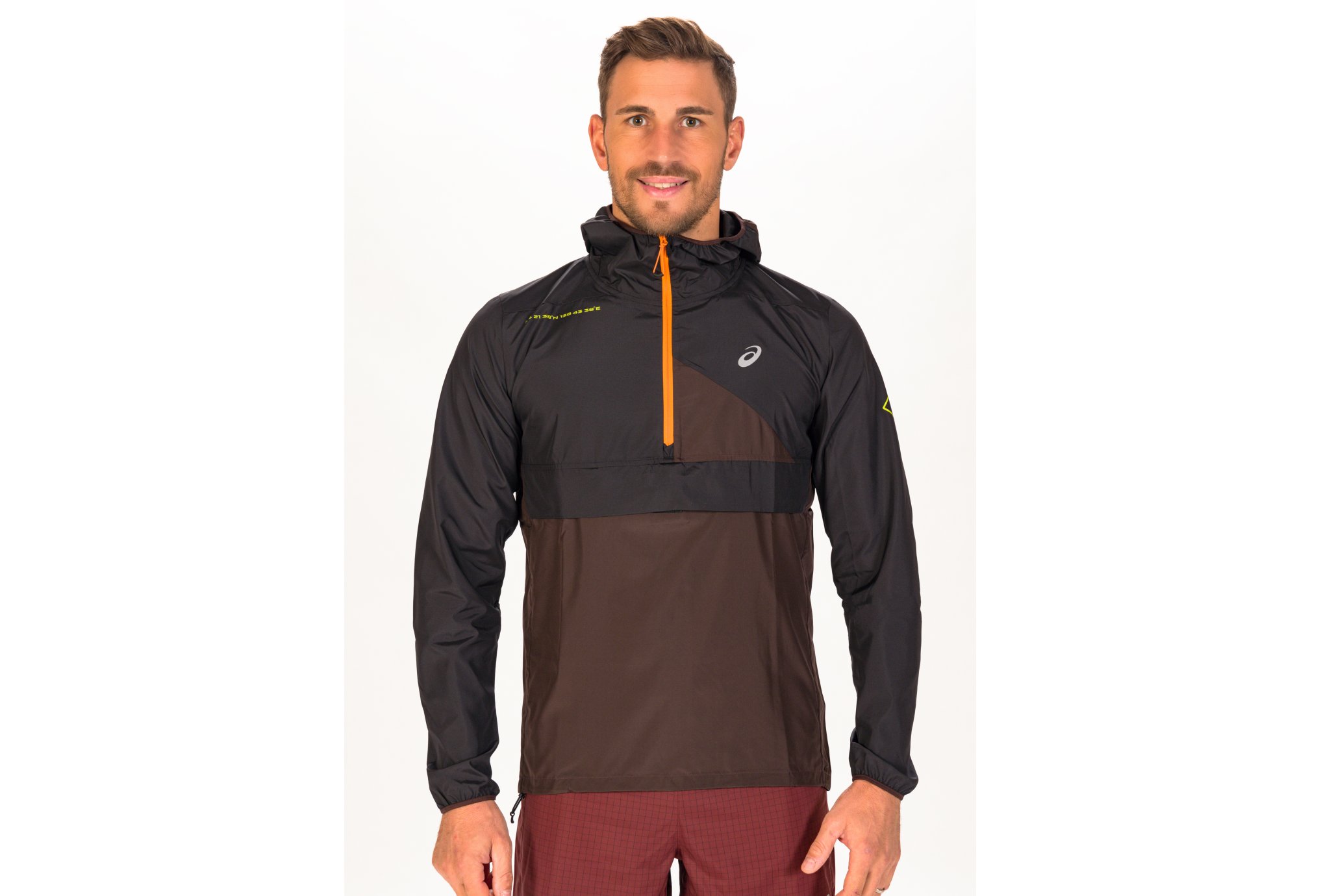 Asics Fujitrail Anorak Herren im Angebot Herren Bekleidung