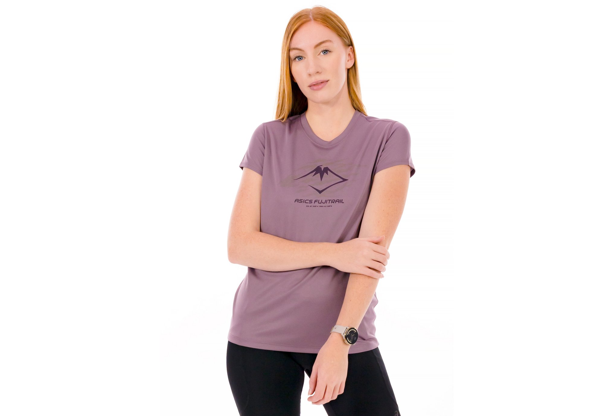 Asics t shirt femme online