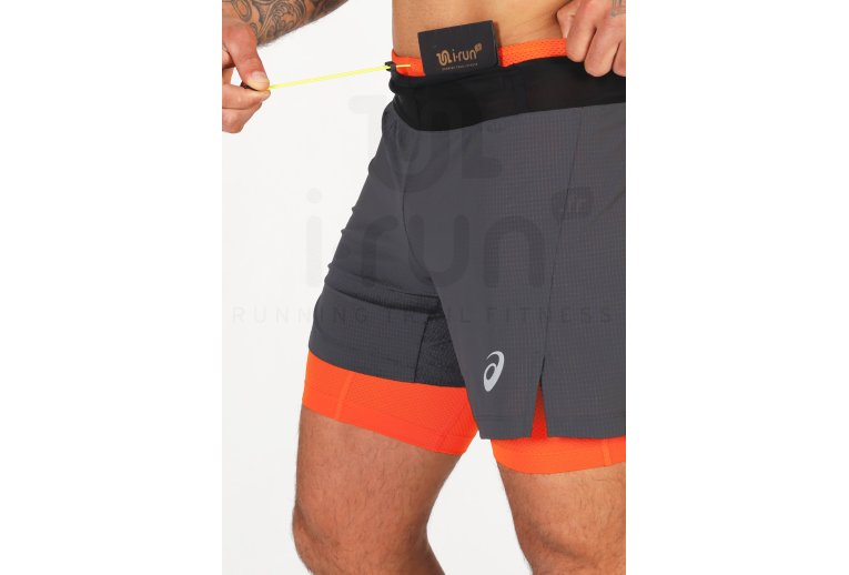 Asics pantal�n corto corta Fujitrail