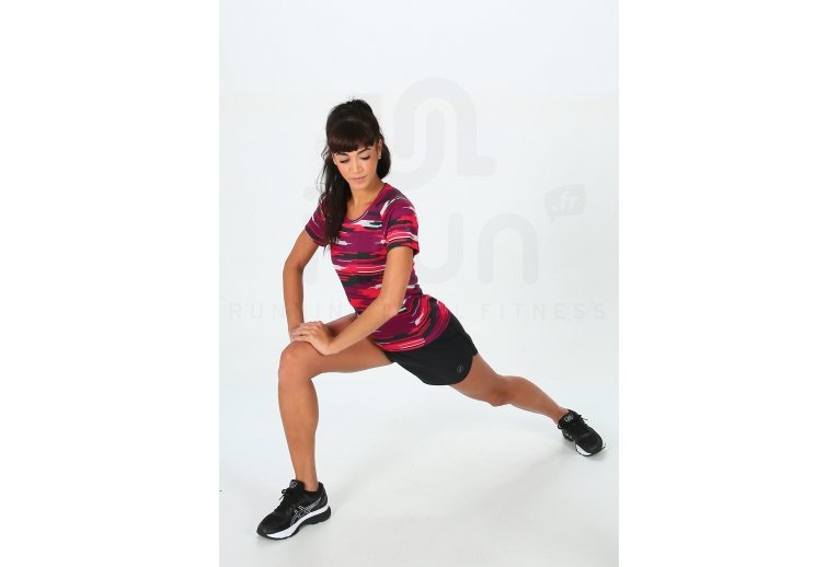 Asics FuzeX Printed SS Top Damen