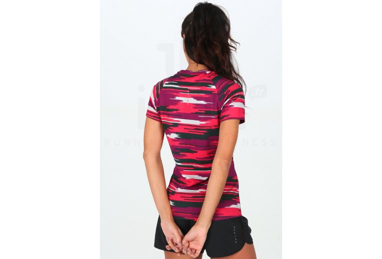 Asics FuzeX Printed SS Top Damen
