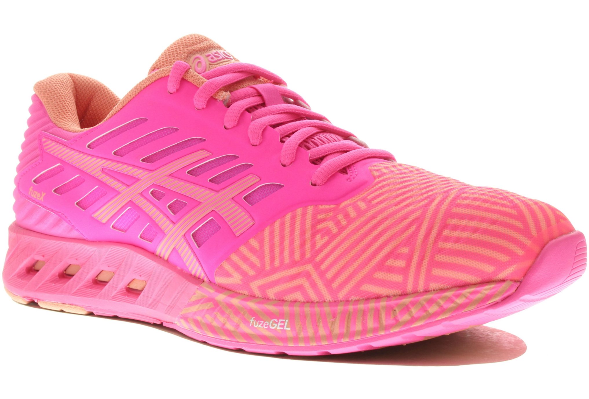 asics fuzex pink