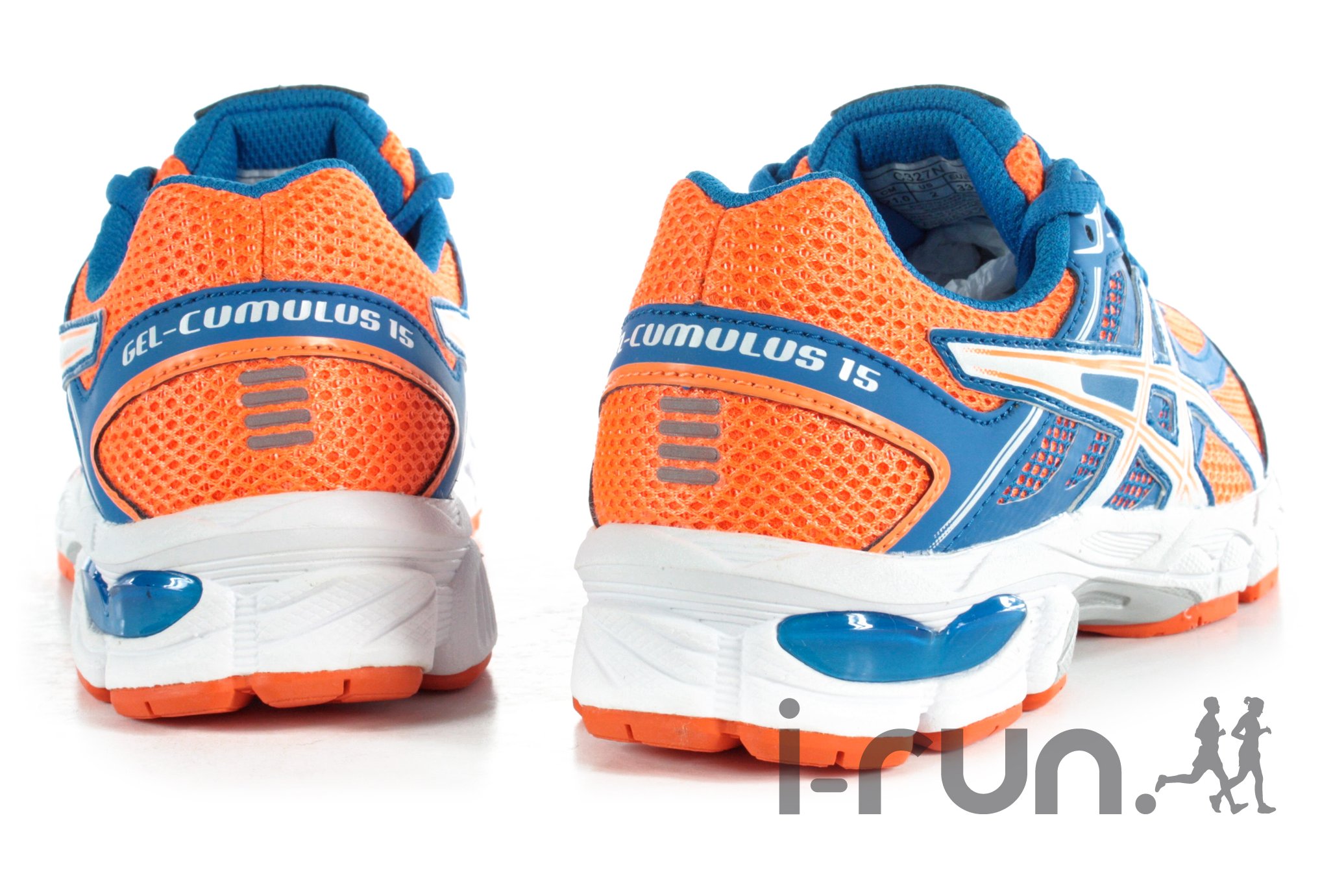 asics gel cumulus 15 orange