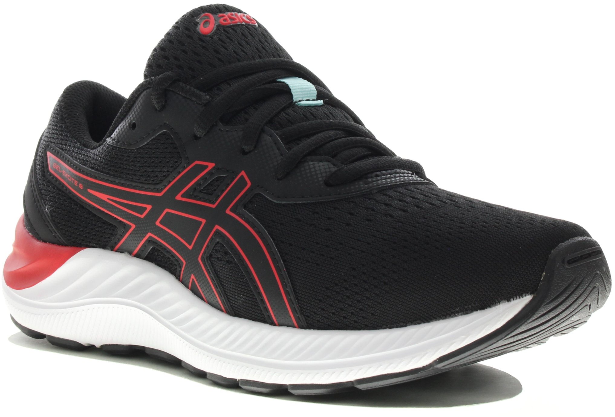 Asics Gel-Excite 8 Junior homme Noir pas cher