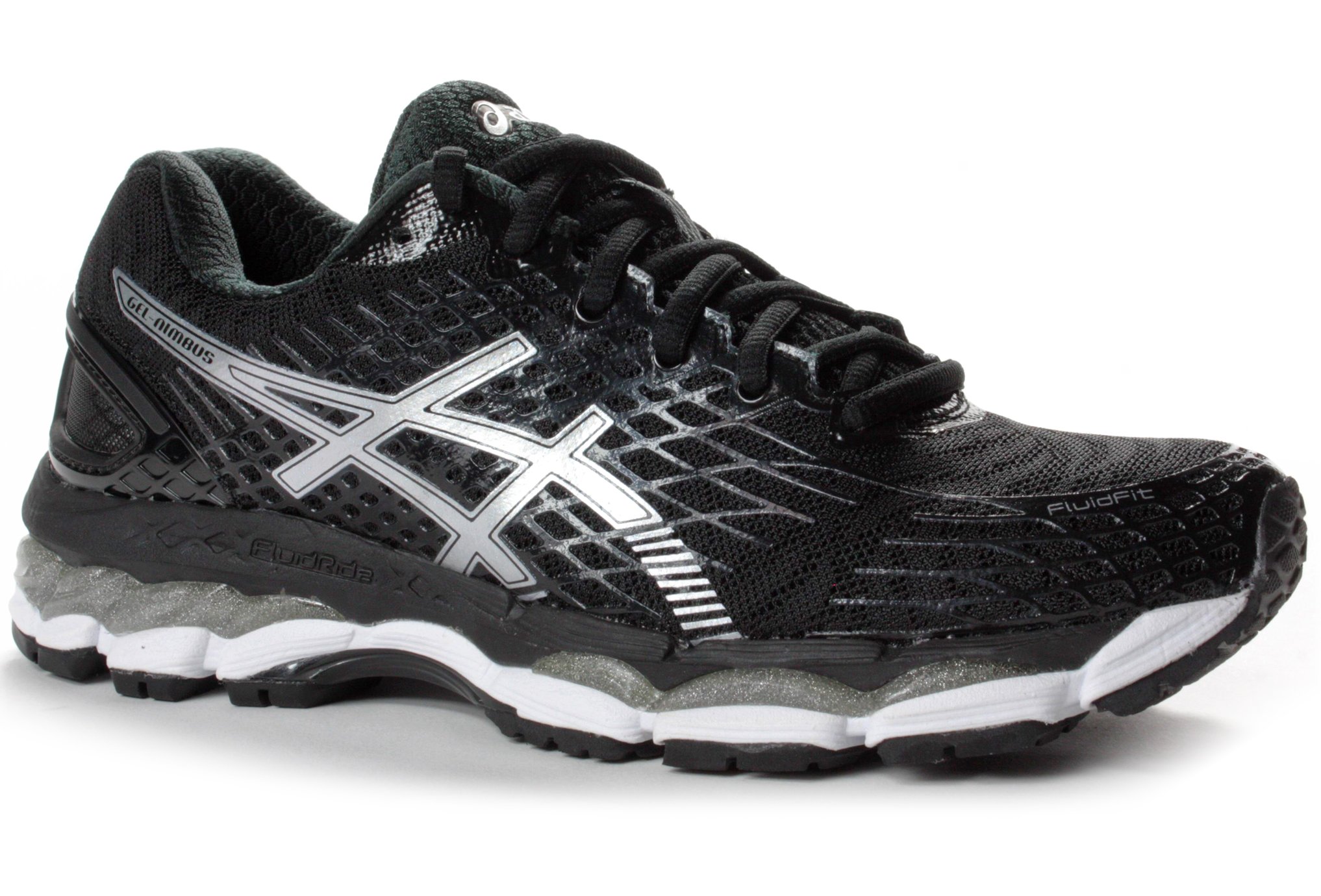 Asics nimbus 17 mujer Negro on sale