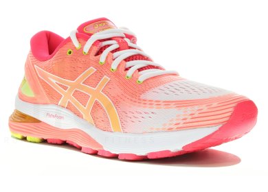 asics gel nimbus 8 femme blanche