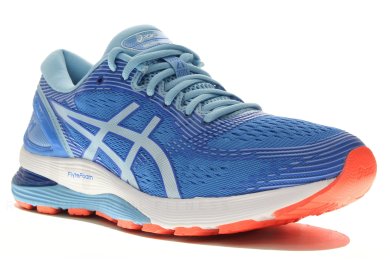 asics gel nimbus 11 femme bleu