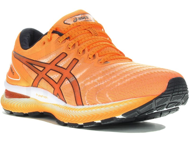 chaussure asics orange