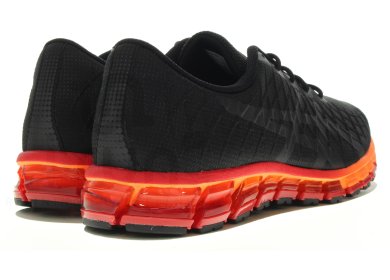 asics quantum noir orange