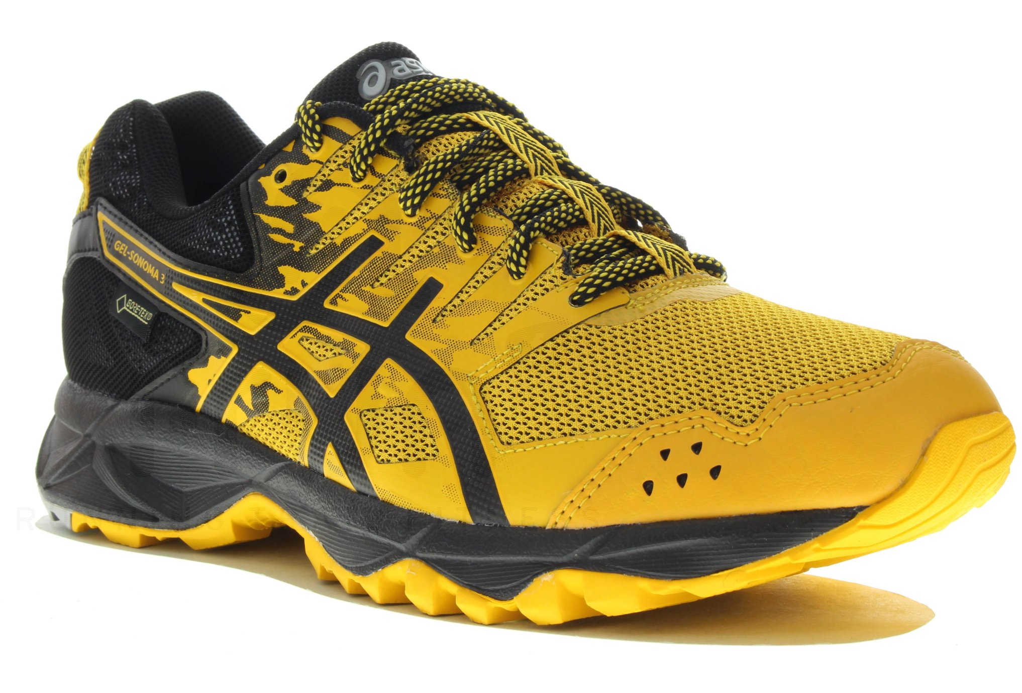 asics jaune homme