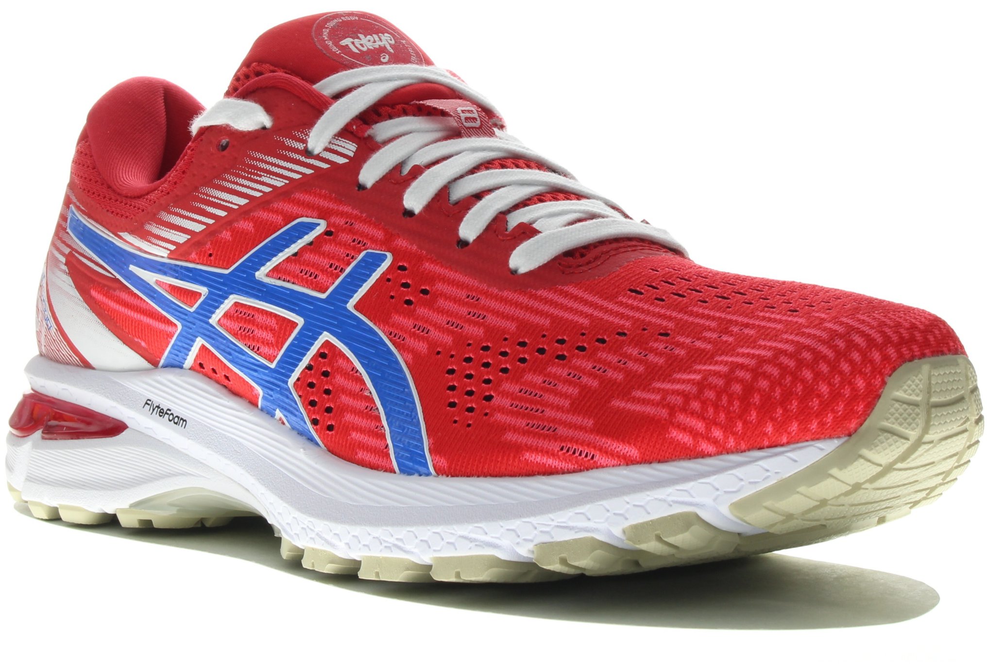 Asics GT-2000 8 Retro Tokyo W femme Rouge pas cher