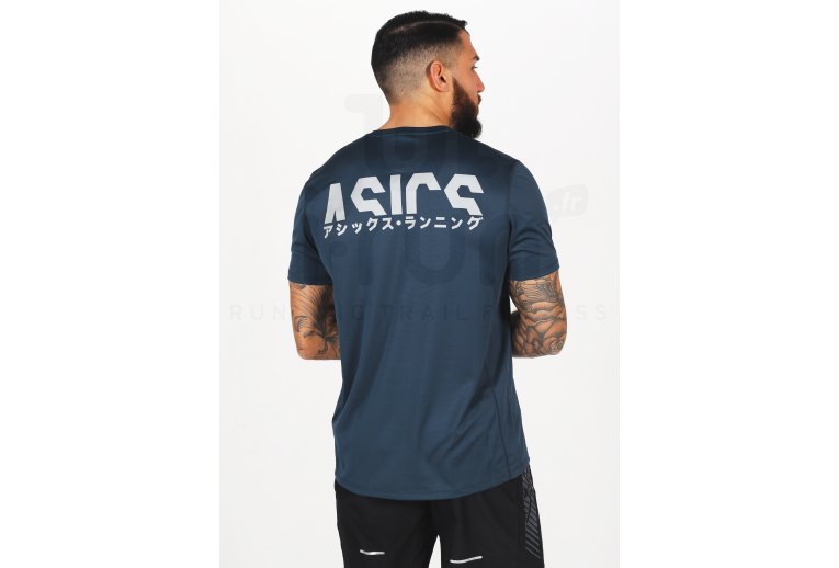 Asics camiseta manga corta Katakana Retro Tokyo