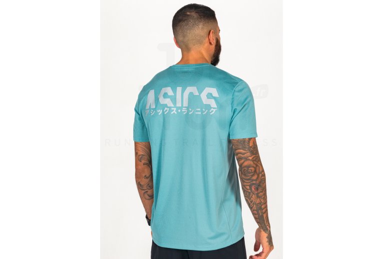 Asics camiseta manga corta Katakana Retro Tokyo