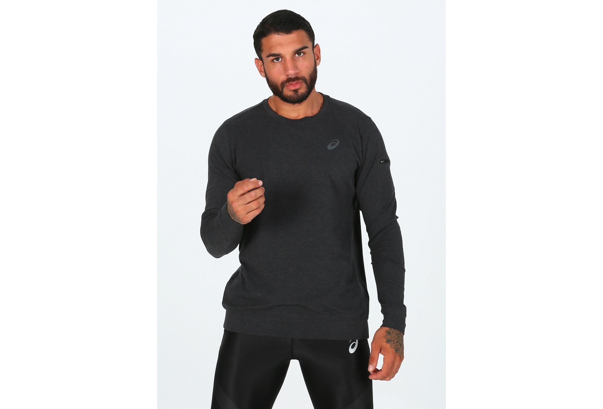 Asics Knit Train Crew M vêtement running homme