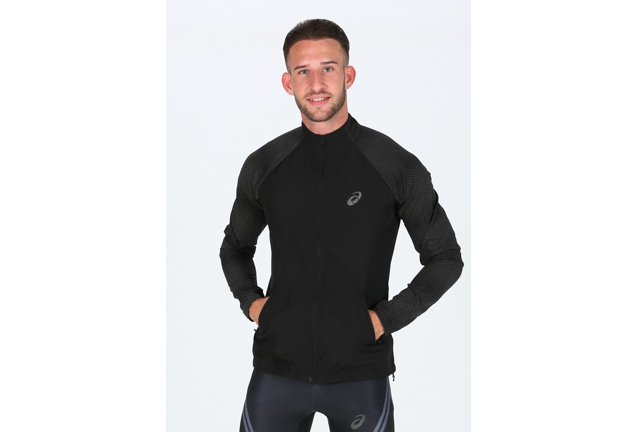 Asics Lite-Show Jacket M Diététique Vêtements homme