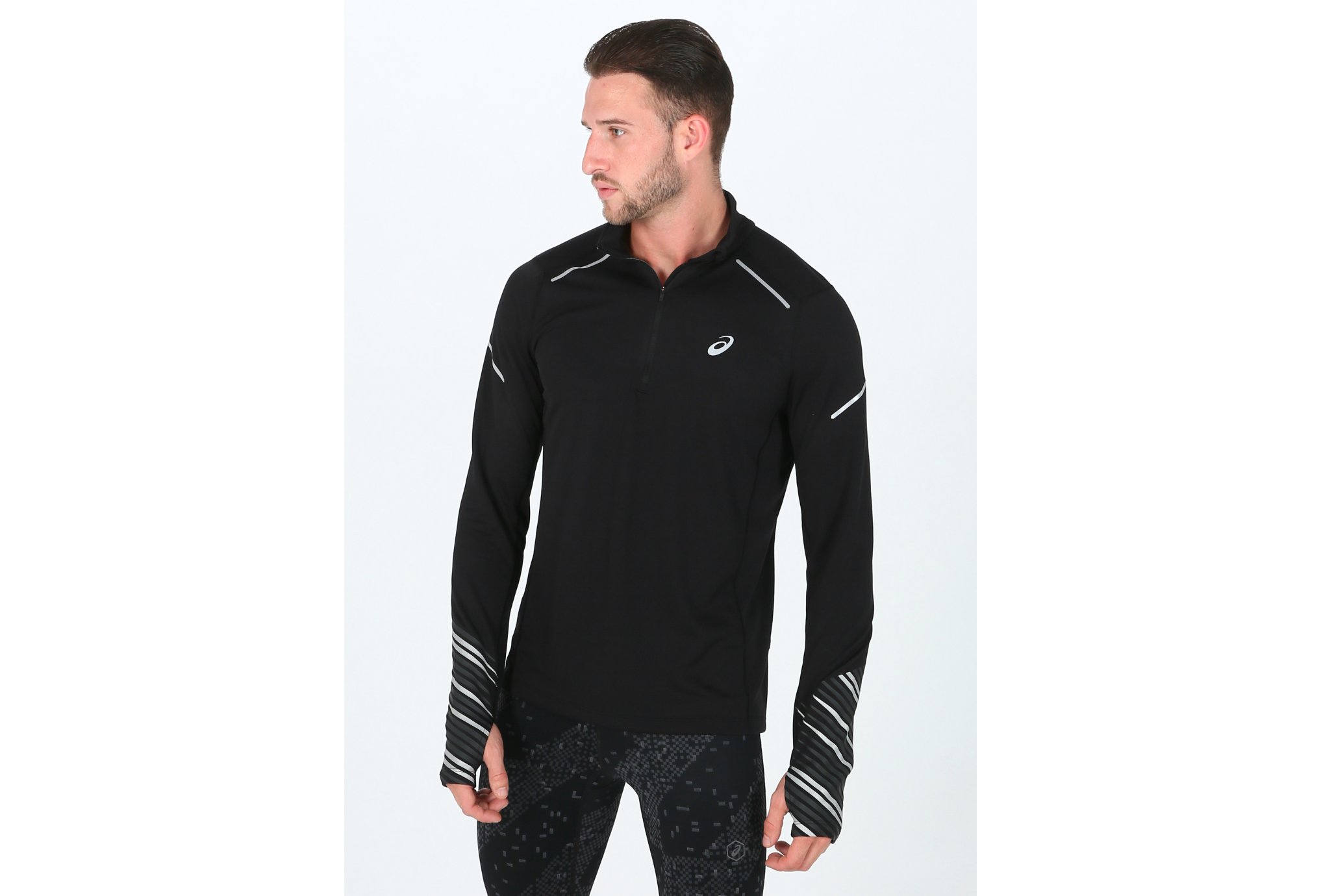 Asics Lite-Show Performance 1/2 Zip M vêtement running homme