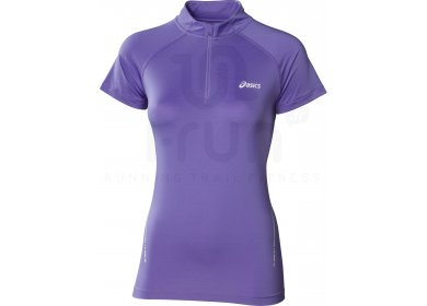 polo asics femme violet