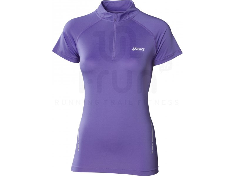 polo asics femme violet