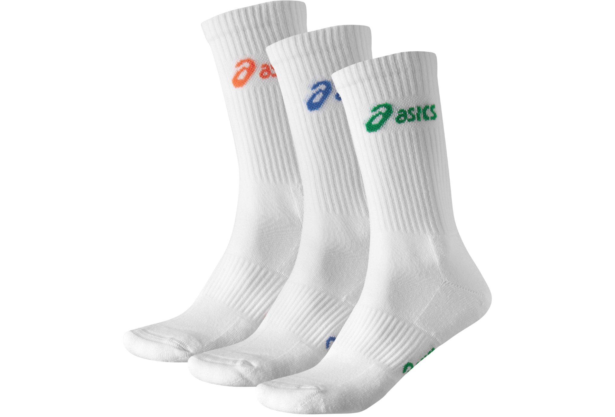 Asics Pack 3 paires Crew Sock pas cher