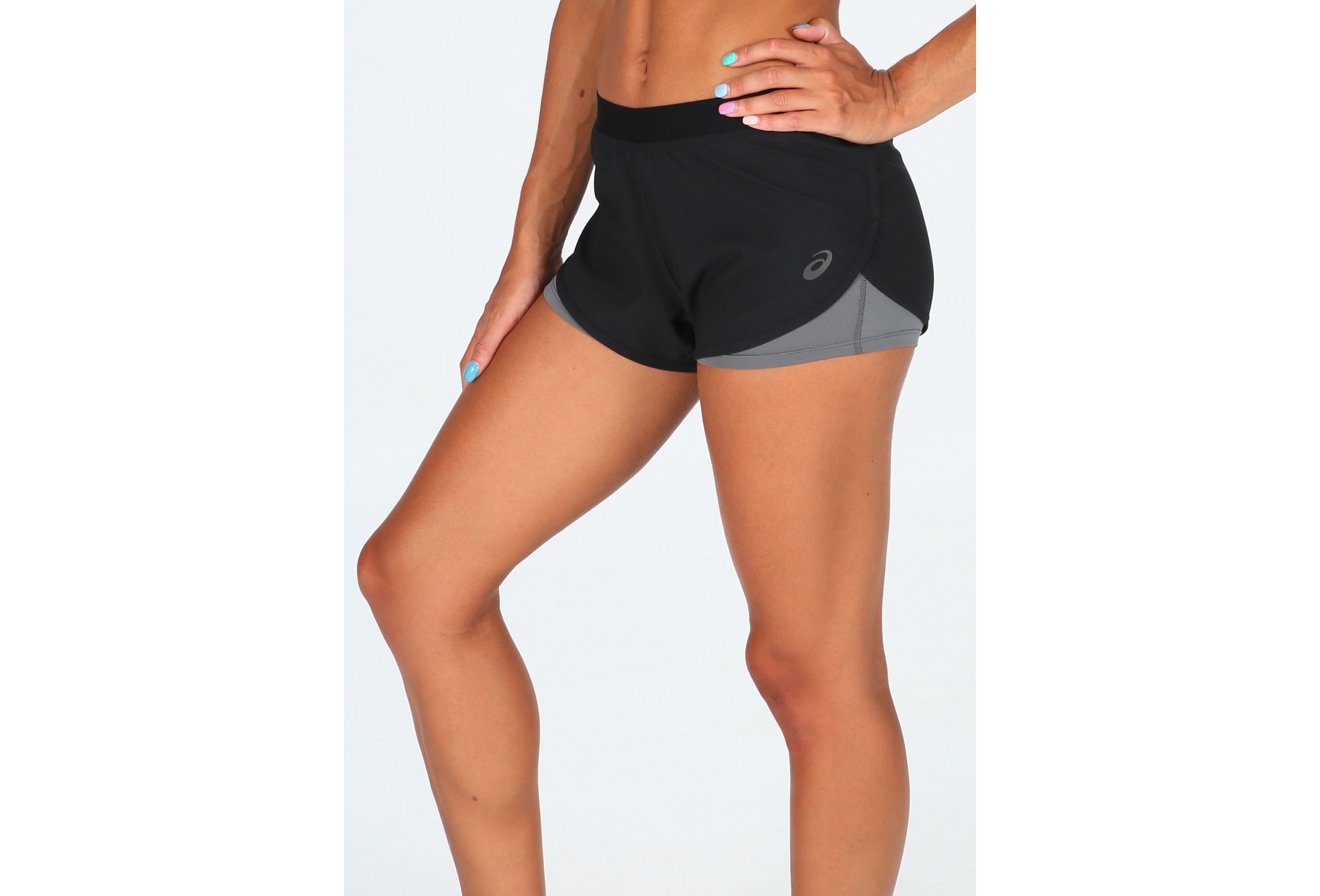 Asics Short 2 en 1 W Diététique Vêtements femme
