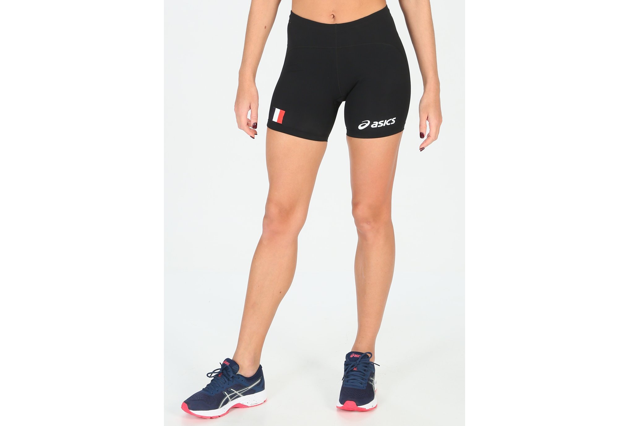 Asics Short Sprinter Equipe de France W vêtement running femme