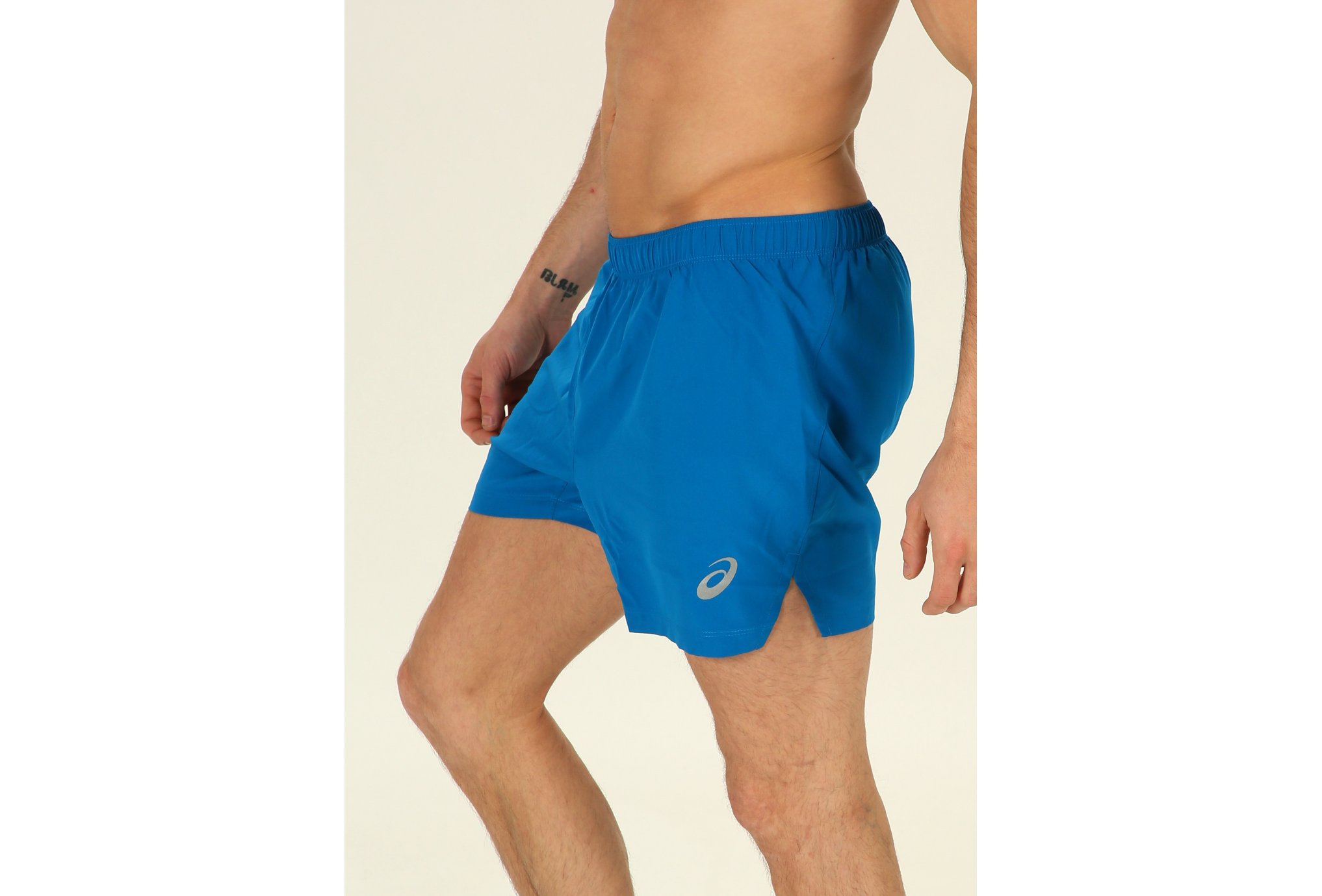 pantalon corto running hombre asics