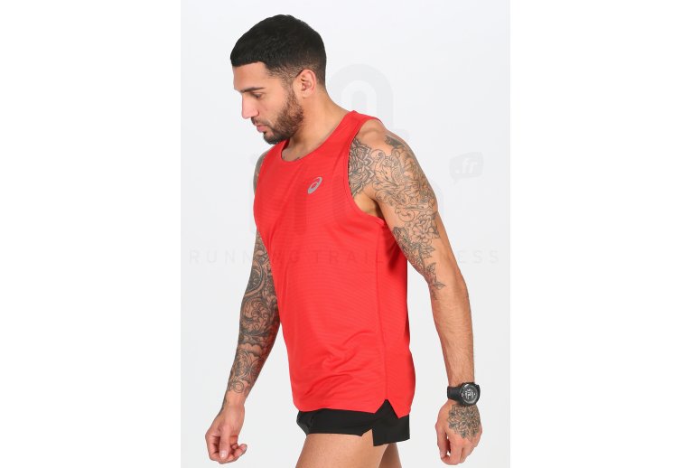 Asics camiseta de tirantes Silver