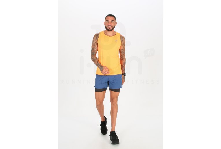 Asics camiseta de tirantes Silver