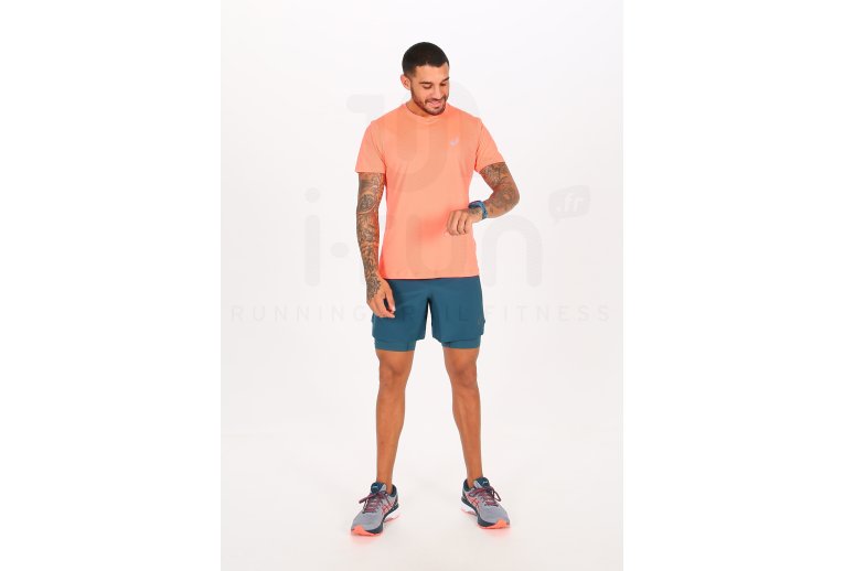 Asics Camiseta manga corta Silver