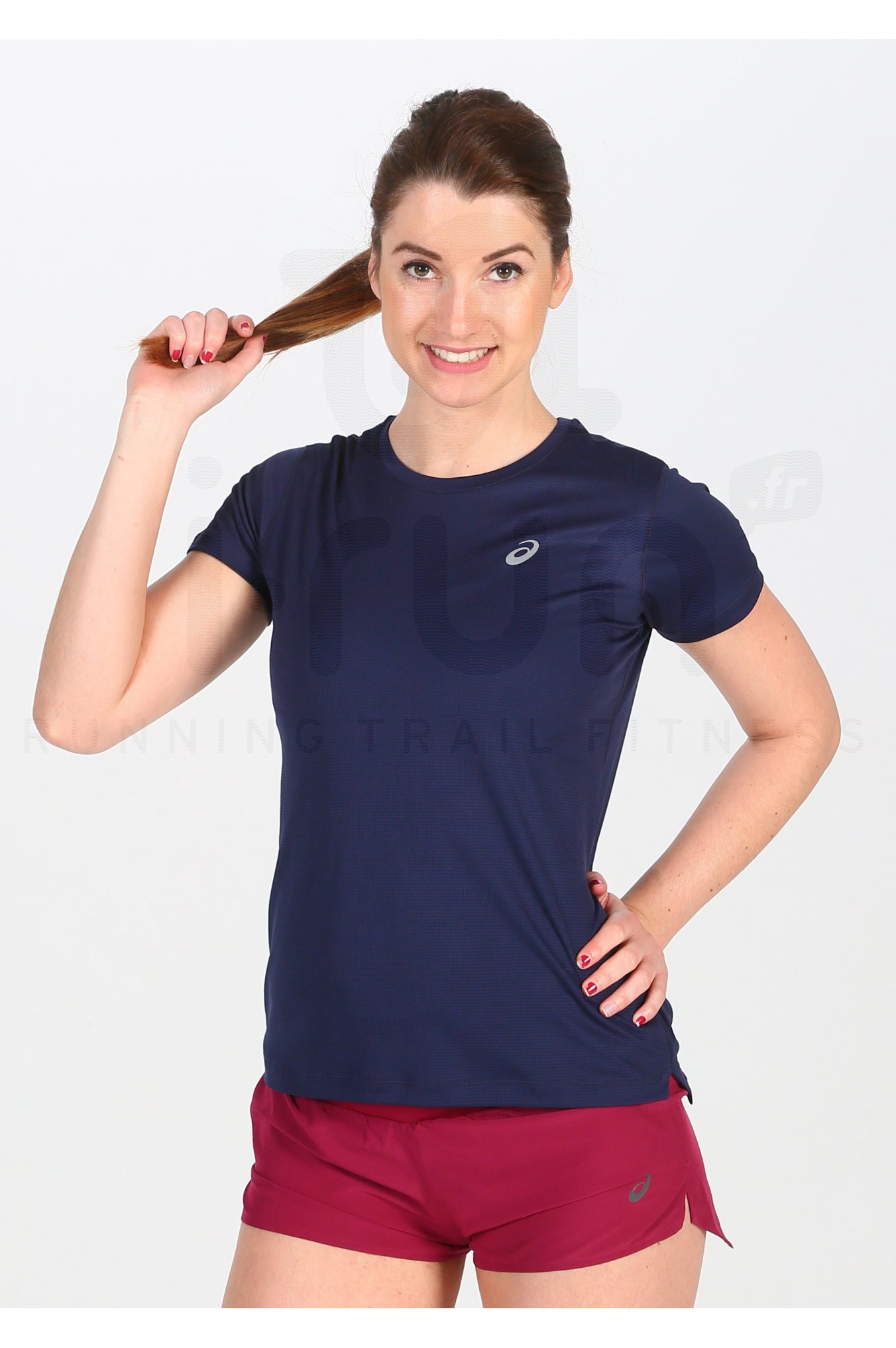 asics t shirt femme prix