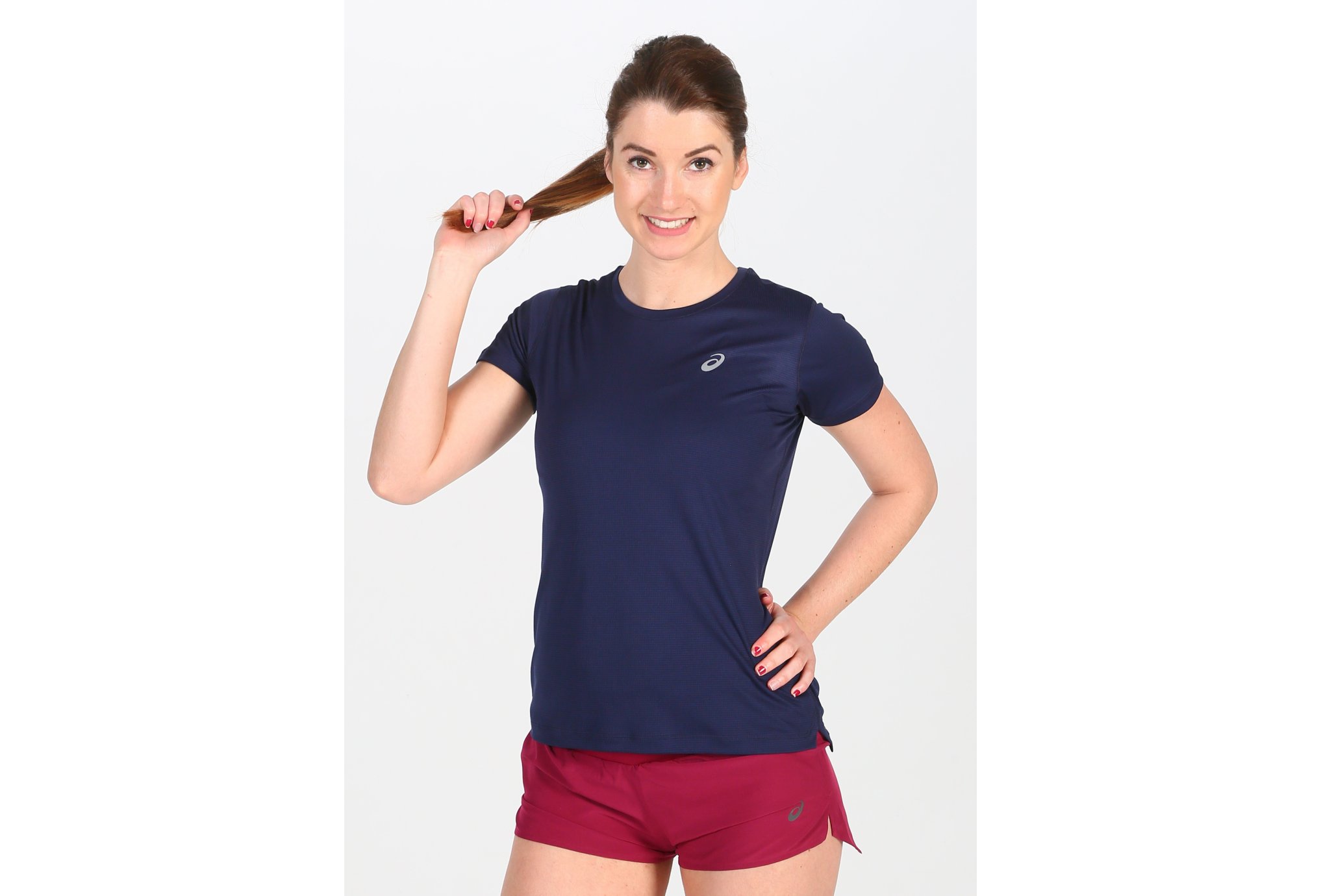 Asics Silver SS Top W vêtement running femme