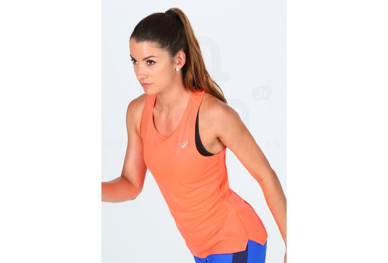 Asics camiseta de tirantes Silver