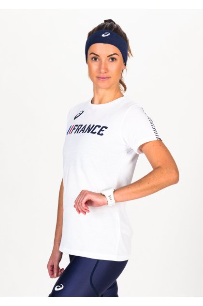 Asics SS Logo Tee France Damen