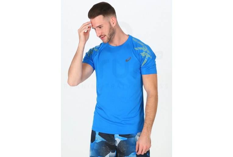Asics Camiseta manga corta Stripe SS Top