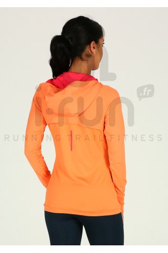 sweat asics fille orange