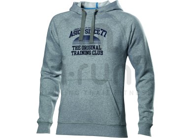 sweat asics homme gris