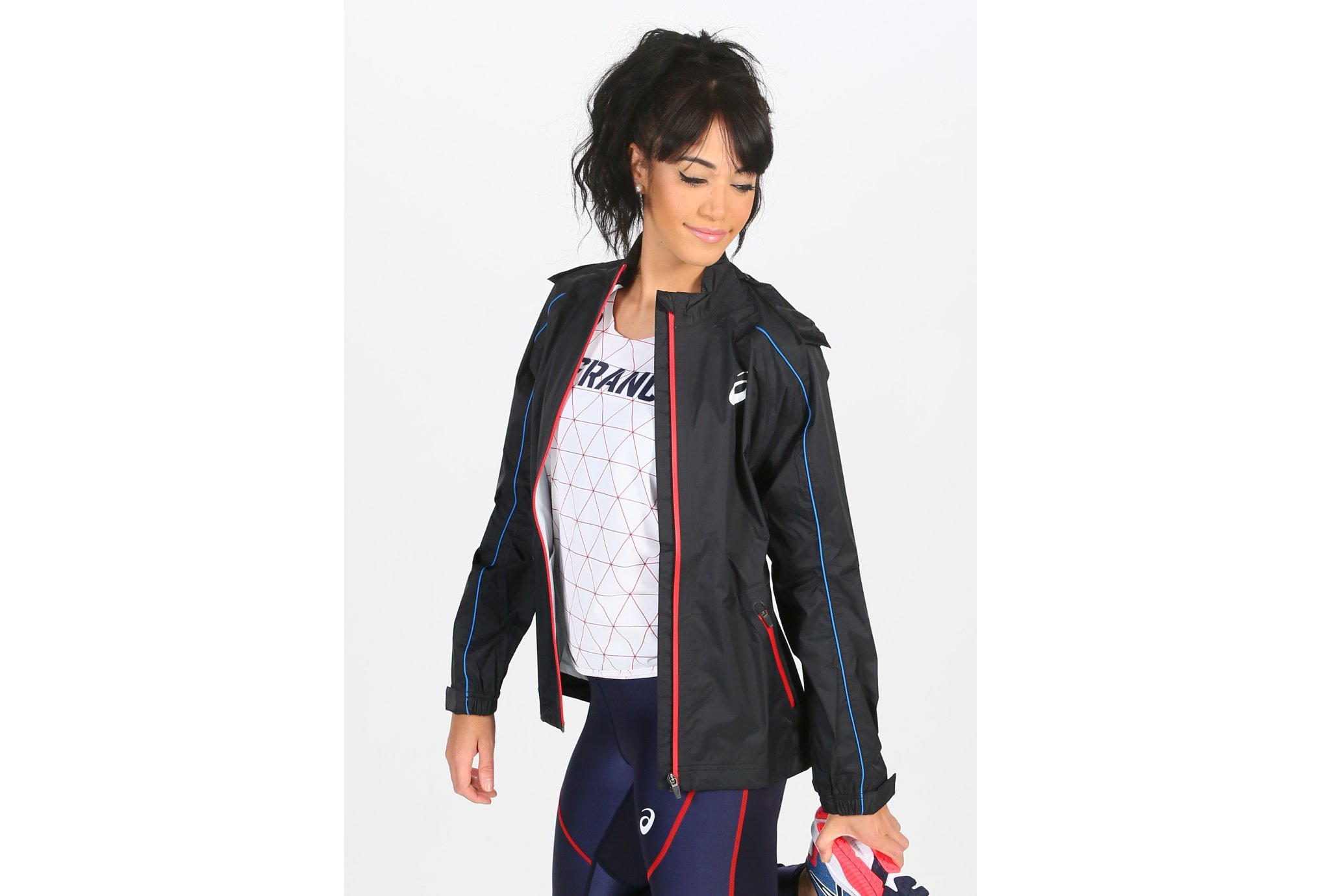 Asics T&F Rain W vêtement running femme
