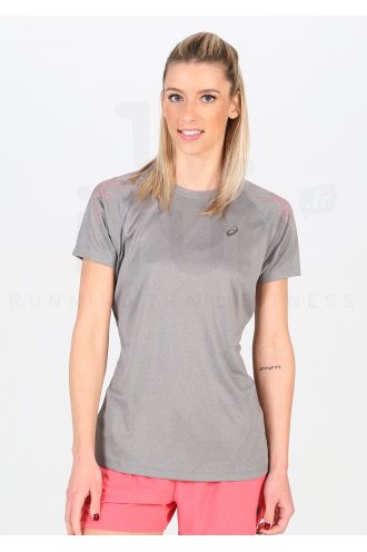 asics t shirt femme argent