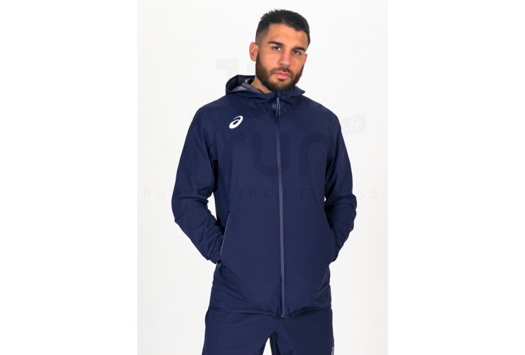 Asics Woven Full Zip Rain Jacket France Herren