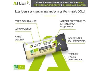 Atlet Barre nergtique Biologique 50 g