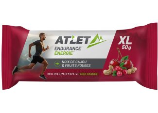 Atlet Organic Energy Bar 50 g Cashews and Red berries