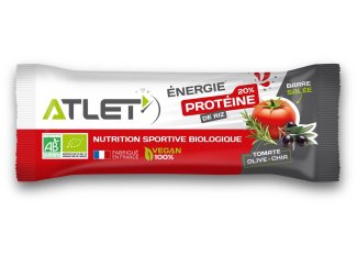 Atlet Barre nergtique protine - tomate olive chia