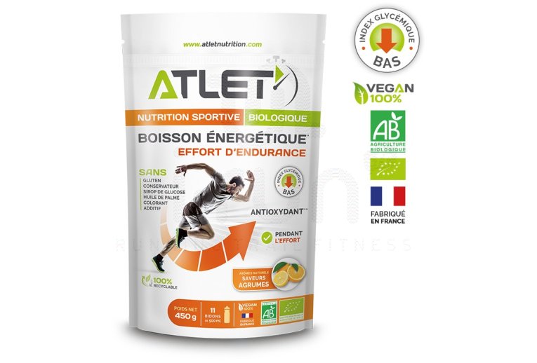 Atlet Boisson nergtique - Agrumes