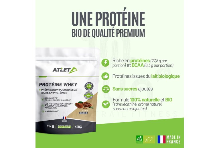 Atlet Prot�ine Whey - Cacao
