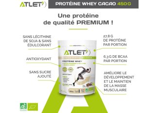 Atlet Prot?ine Whey - Cacao