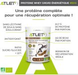 Atlet prote�na Whey �nerg�tique - Cacao