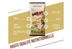Baouw Barretta energetica bio Extra - Vaniglia - Macadamia