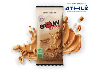 Baouw Bio-Energieriegel Extra Crunchy - Erdnuss