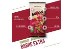 Baouw Barretta energetica bio Extra - Lampone - Pistacchio